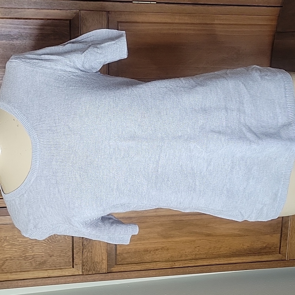 Gap Short Sleeve Wool Blend Sweater Sz L
